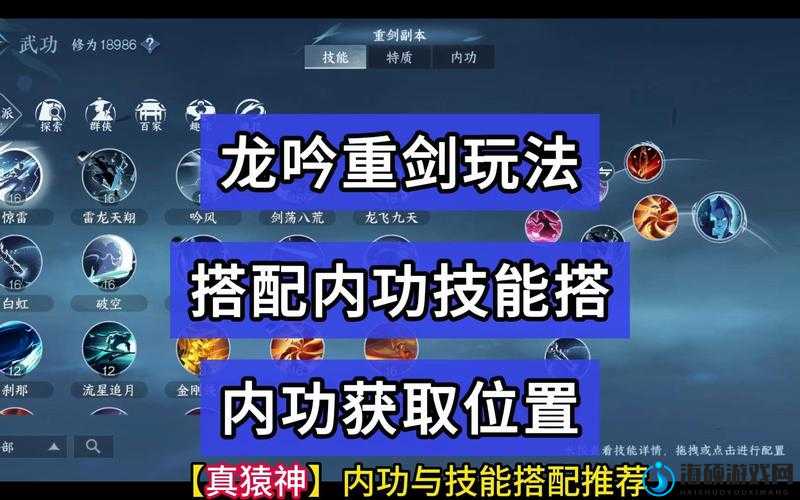 逆水寒手游龙吟全方位攻略，加点内功、技能搭配及玩法技巧详解