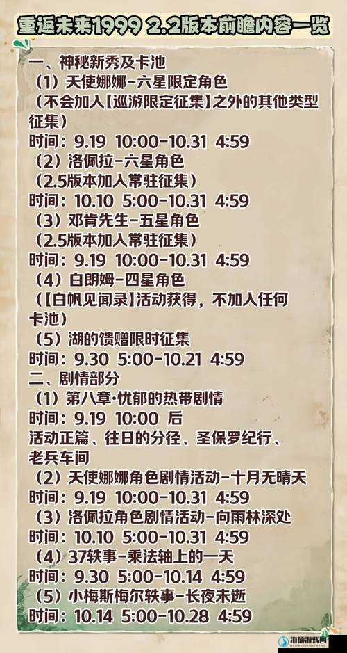 重返未来1999，鬃毛邮报活动全方位参与指南及高效资源管理策略